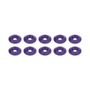 ALLSTAR PERFORMANCE #ALL18697 Countersunk Washer Purple 10pk