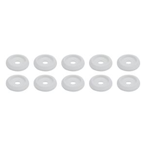 ALLSTAR PERFORMANCE #ALL18846 Body Bolt Washer Plastic White 10pk