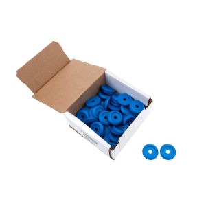 ALLSTAR PERFORMANCE #ALL18848-50 Body Bolt Washer Plastic Blue 50pk