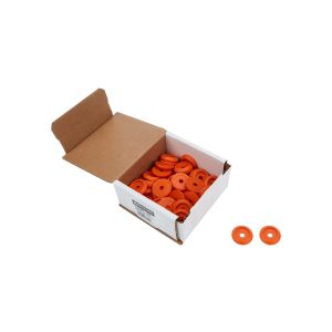 ALLSTAR PERFORMANCE #ALL18849-50 Body Bolt Washer Plastic Orange 50pk