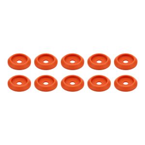 ALLSTAR PERFORMANCE #ALL18849 Body Bolt Washer Plastic Orange 10pk