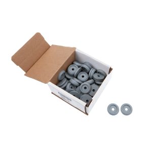 ALLSTAR PERFORMANCE #ALL18850-50 Body Bolt Washer Plastic Silver 50pk
