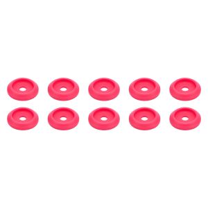ALLSTAR PERFORMANCE #ALL18851 Body Bolt Washer Plastic Pink 10pk