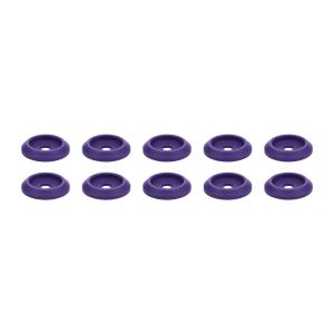 ALLSTAR PERFORMANCE #ALL18852 Body Bolt Washer Plastic Purple 10pk