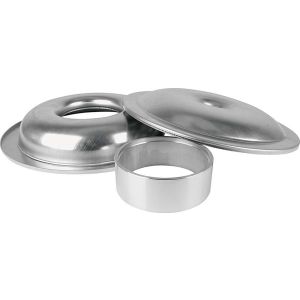 ALLSTAR PERFORMANCE #ALL25906 LW 14in A/C Kit Plain No Element 2in Spacer