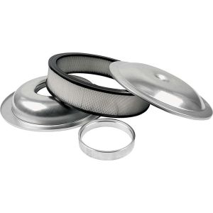 ALLSTAR PERFORMANCE #ALL25912 LW 14in A/C Kit Plain 3-1/2in Paper Element