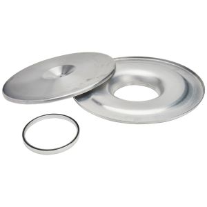 ALLSTAR PERFORMANCE #ALL25950 Flat 14in Air Cleaner Kit Plain