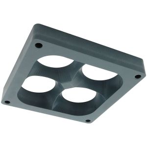 ALLSTAR PERFORMANCE #ALL25996 Carb Spacer 4500 Tapered 4 Hole 1.00in