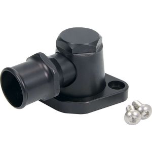 ALLSTAR PERFORMANCE #ALL30370 Billet Water Neck 1-1/2in Black