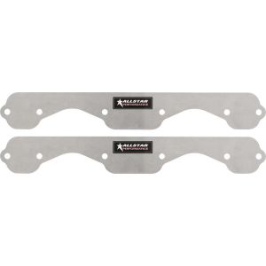 ALLSTAR PERFORMANCE #ALL34212 Exhaust Block Off Plates SBC Standard Aluminum