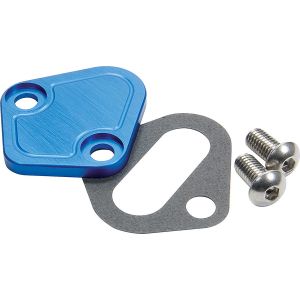 ALLSTAR PERFORMANCE #ALL40303 BBC F/P Block Off Plate Blue