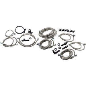 ALLSTAR PERFORMANCE #ALL42053 Dirt Car Brake Line Kit Mod Aftermarket Calipers