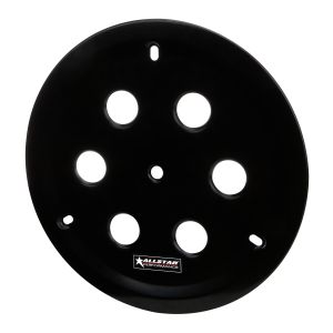 ALLSTAR PERFORMANCE #ALL44143 Aluminum Wheel Cover Weld Multi Hole Black