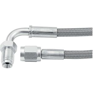 ALLSTAR PERFORMANCE #ALL46332-24 24in #3 Line -3 Str/90 Deg 3/8-24 Inv Flr