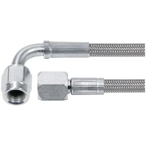 ALLSTAR PERFORMANCE #ALL46404-60 60in #4 Line -4 Str/-4 90 Deg Tube Style