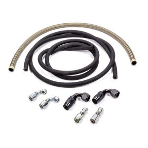ALLSTAR PERFORMANCE #ALL48201 Power Steering Hose Kit Rack Rear Mount Pump