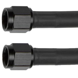 ALLSTAR PERFORMANCE #ALL48349 Coated Braided Line 6in #4 Hose -4 Str/-4 Str