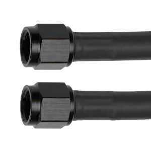 ALLSTAR PERFORMANCE #ALL48355 Coated Braided Line 24in #4 Hose -4 Str/-4 Str