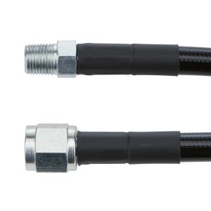 ALLSTAR PERFORMANCE #ALL48445-48 Coated Braided Line 48in #4Hose -4Str/ 1/8in