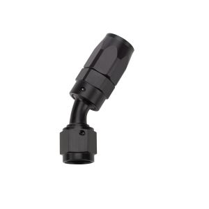 ALLSTAR PERFORMANCE #ALL49322 Reusable Hose End Black 30 Deg Elbow -6