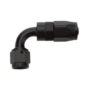 ALLSTAR PERFORMANCE #ALL49355 Reusable Hose End Black 90 Deg Elbow -12
