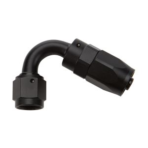 ALLSTAR PERFORMANCE #ALL49365 Reusable Hose End Black 120 Deg Elbow -12