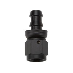 ALLSTAR PERFORMANCE #ALL49416 Pushlock Hose End Black Straight -16