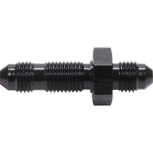 ALLSTAR PERFORMANCE #ALL50093 Straight Bulkhead Black -4