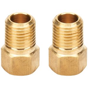 ALLSTAR PERFORMANCE #ALL50129 Adapter Fittings 1/4 NPT to 5/16 2pk