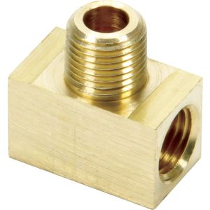 ALLSTAR PERFORMANCE #ALL50135-10 Inverted Flare Tee 3/16in w/ 1/8NPT Male