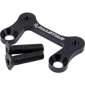 ALLSTAR PERFORMANCE #ALL55071 Front Brake Mount Kit 10-7/8 Rotor Black