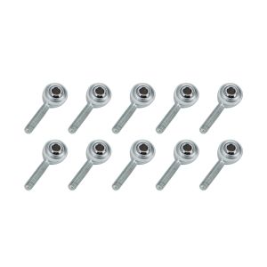 ALLSTAR PERFORMANCE #ALL58004-10 Rod End RH 1/4 Male Steel 10pk