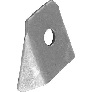 ALLSTAR PERFORMANCE #ALL60024 Gusset Tabs 4pk Flat Mount 3/8in Hole