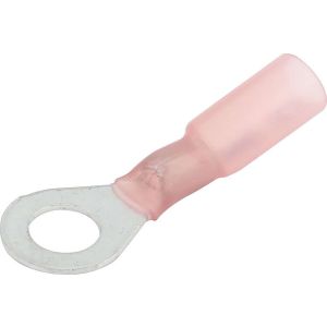 ALLSTAR PERFORMANCE #ALL76064 Ring Terminal 1/4in Hole Heat Shrink 22-18 10pk