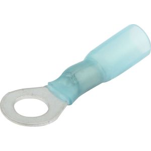 ALLSTAR PERFORMANCE #ALL76074 Ring Terminal 1/4in Hole Heat Shrink 16-14 10pk