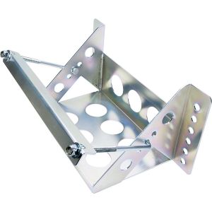 ALLSTAR PERFORMANCE #ALL76102 Battery Box Bolt-On Clear Zinc