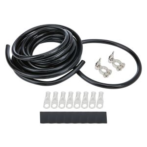 ALLSTAR PERFORMANCE #ALL76111 Battery Cable Kit 2 Ga. 1 Battery All Black