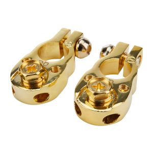 ALLSTAR PERFORMANCE #ALL76120 Gold Top Post Terminal 1pr