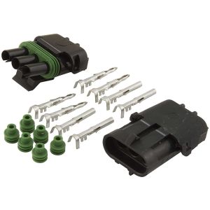 ALLSTAR PERFORMANCE #ALL76267 3-Wire Weather Pack Connector Kit