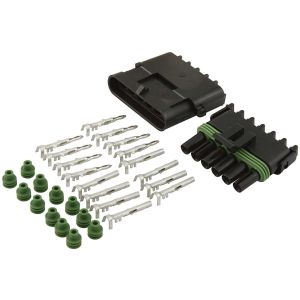 ALLSTAR PERFORMANCE #ALL76270 6-Wire Weather Pack Connector Kit