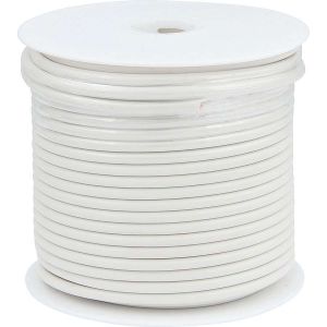 ALLSTAR PERFORMANCE #ALL76577 10 AWG White Primary Wire 75ft