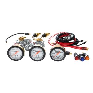 ALLSTAR PERFORMANCE #ALL80081 3 Gauge Kit OP/WT/OT NO PLATE