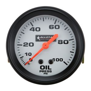 ALLSTAR PERFORMANCE #ALL80095 Oil Pressure Gauge 0-100PSI 2-5/8in