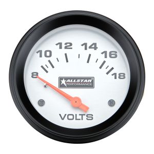 ALLSTAR PERFORMANCE #ALL80099 Volt Gauge 8-18V