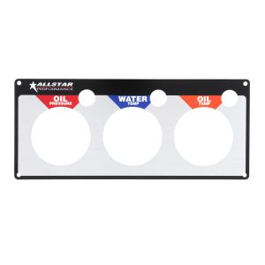 ALLSTAR PERFORMANCE #ALL80126 Repl 3 Gauge Panel OP/WT/OT