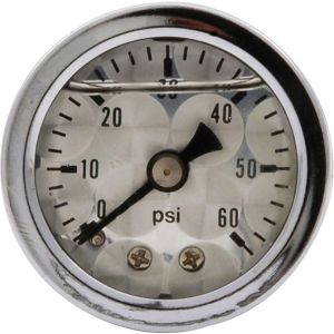 ALLSTAR PERFORMANCE #ALL80224 1.5in Gauge 0-60 PSI Turned Face Discontinued