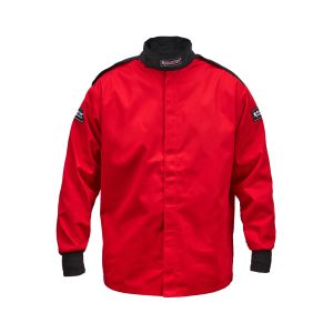 ALLSTAR PERFORMANCE #ALL931175 Driving Jacket SFI3.2A/1 S/L Red X-Large