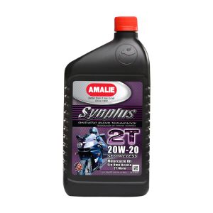 AMALIE #160-62796-56 Synplus Blend 2T Motor cycle Oil Case 12 x 1Qt