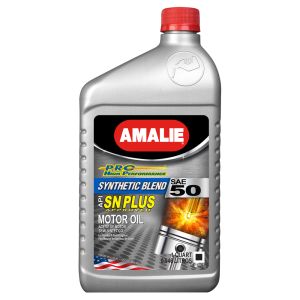 AMALIE #AMA65656-56 PRO High Perf Syn Blend Oil 50W Case 1Qt