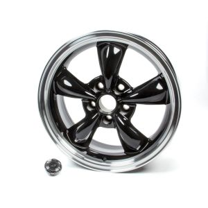 AMERICAN RACING WHEELS #AR105M7761B 17x7 Torq Thrust M Wheel Gloss Black Machined Lip